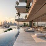 Dubai Skyline Infinity Pool Appartment Immobilien zum Verkauf 2030